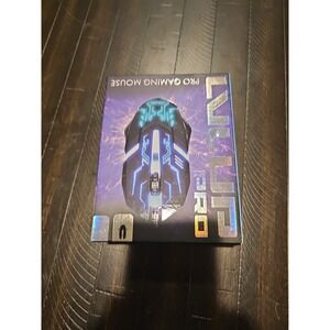 Vivitar LVLUP Pro Gaming Mouse Ergonomic Design Adjustable DPI New SEALED